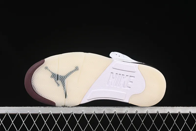 All Categories Air Jordan Jordan Series Basketball Shoes Air Jordan 5 Special Price OG Version A Ma Maniere x Air Jordan 5 Retro "Violet Ore" AJ5 Joe 5 White Wine Red IB1528-100